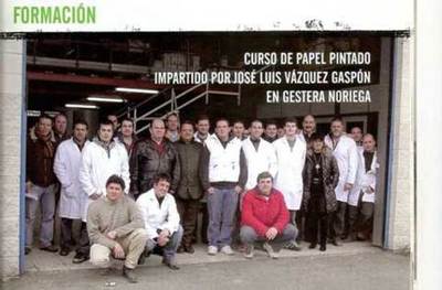 Curso de papel pintado